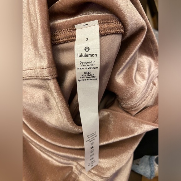 Lululemon wunder lounge high rise tight 28 velvet - Picture 12 of 12